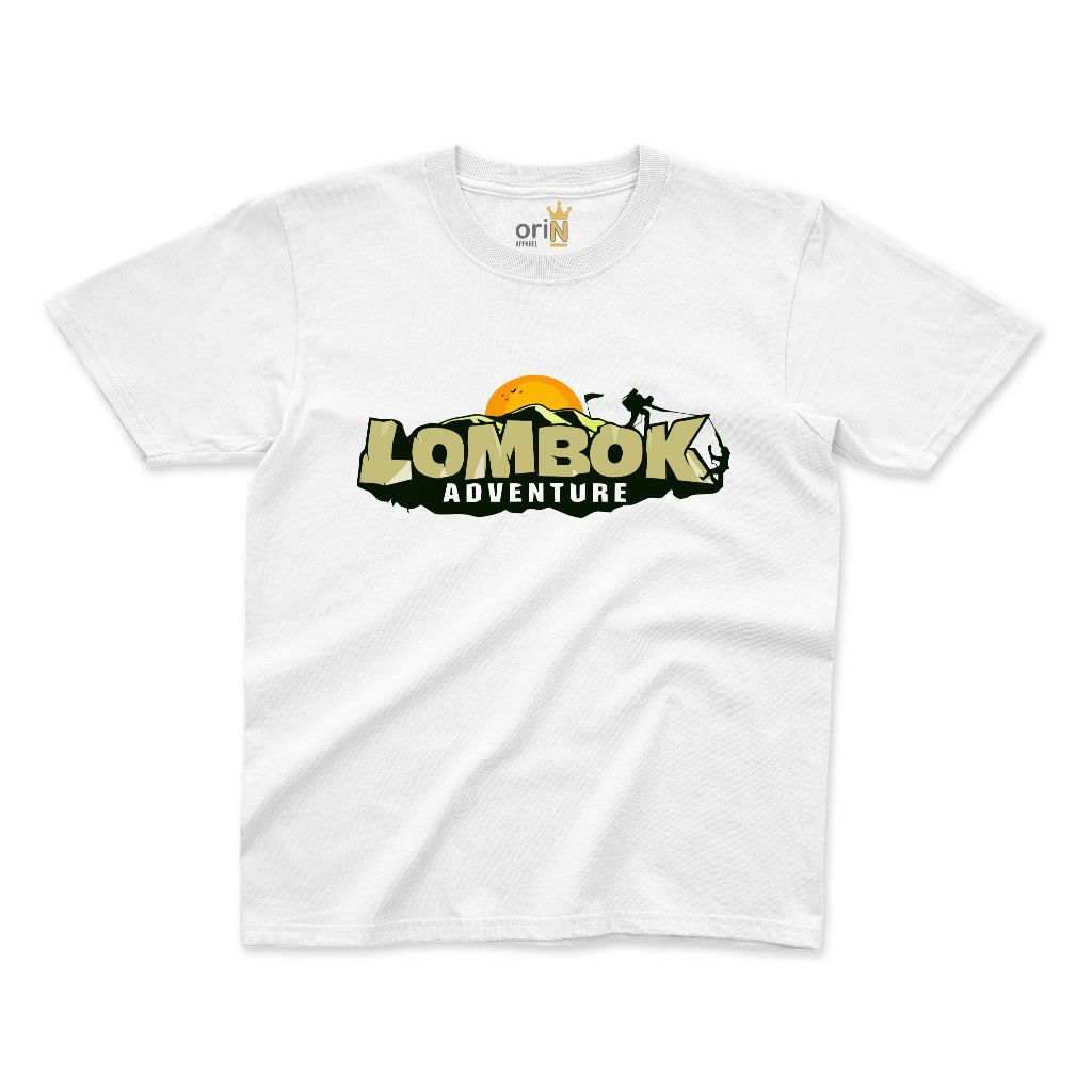Baju Anak Pakaian Anak Laki Laki dan Perempuan Kaos Distro LOMBOK
