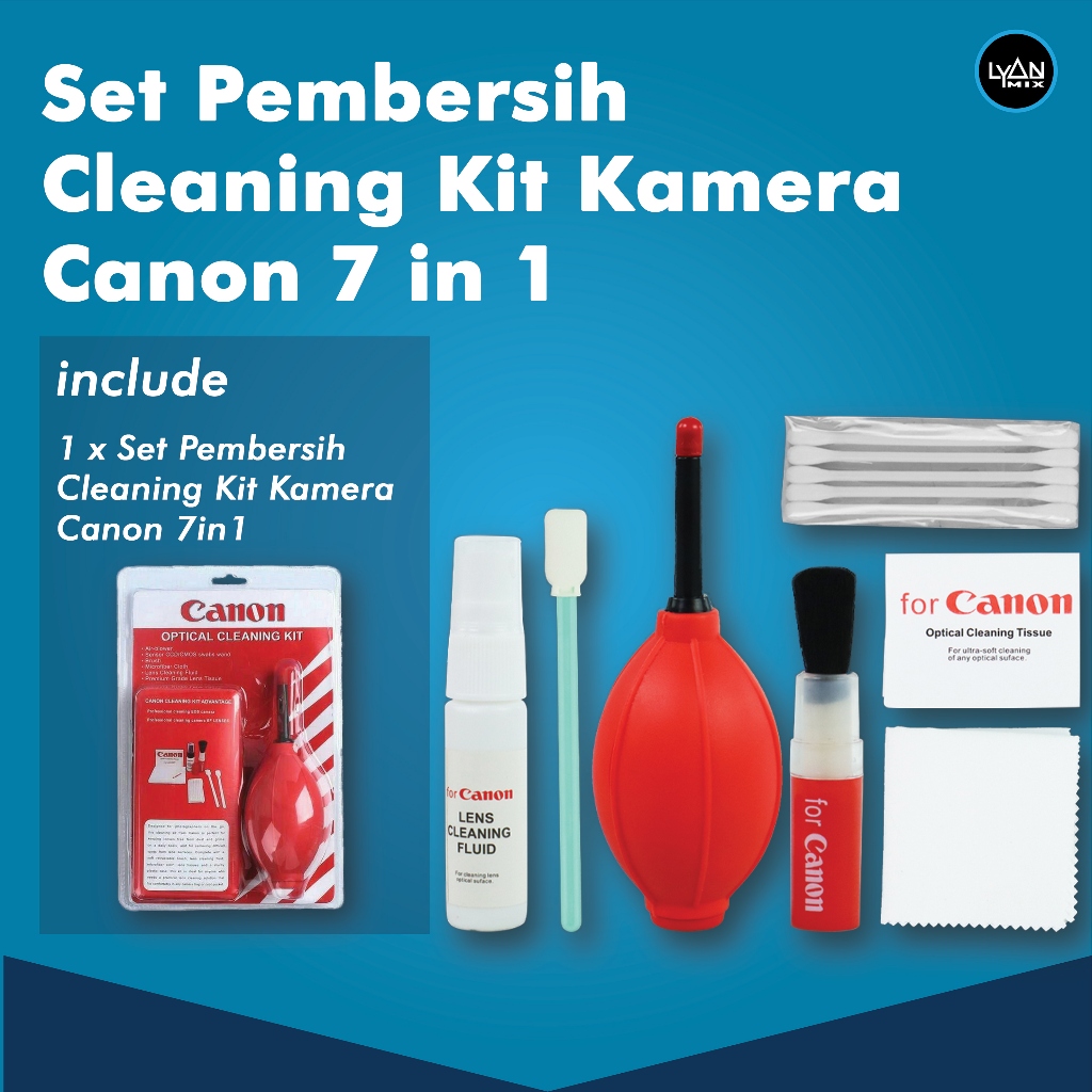 Cleaning Kit Lensa Kamera Canon - pembersih lensa kamera canon Dslr Mirrorless