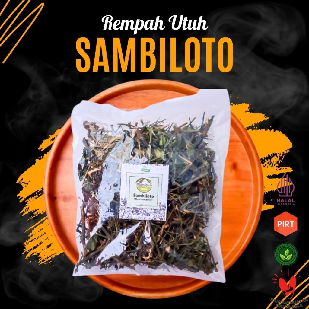 

Sambiloto Kering Pahitan Rempah (500 GRAM)