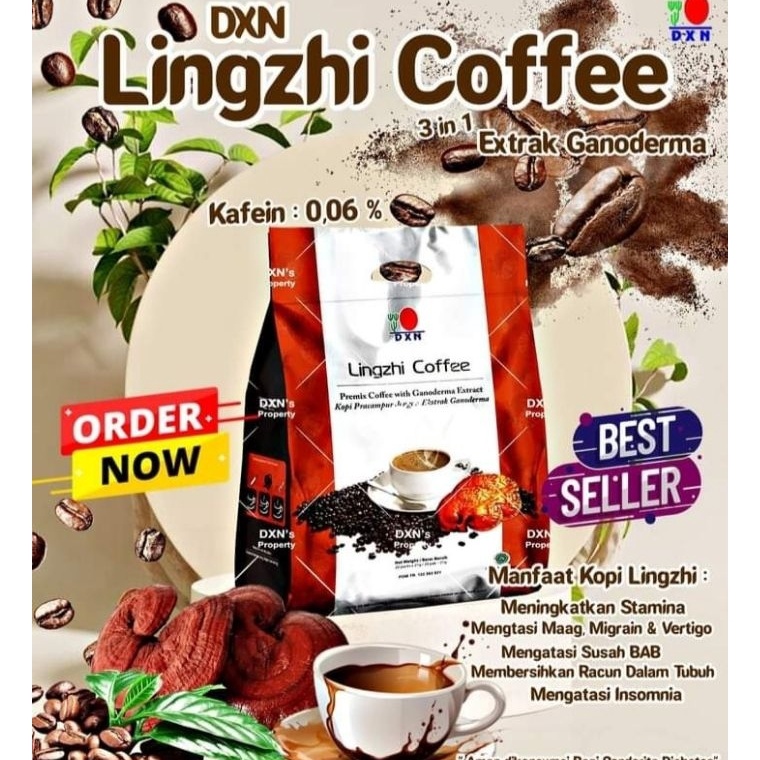 

In Stock Lingzhi Coffe 3 in 1