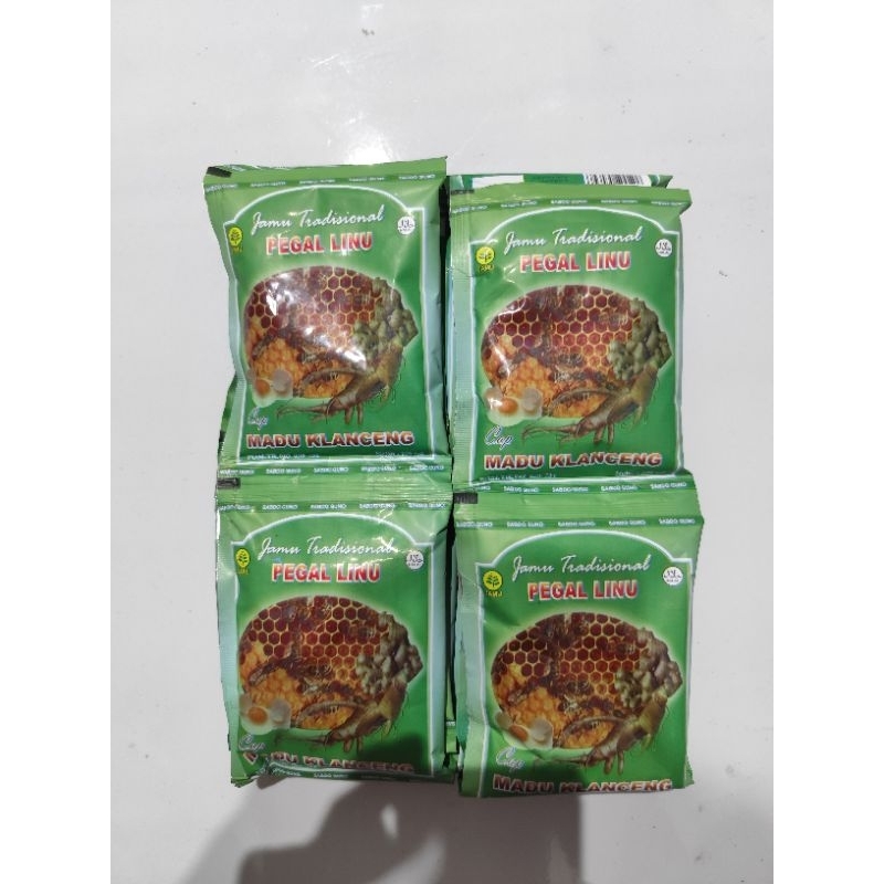 

Promo Jamu Cair Herbal Pegal Linu Madu Klanceng 100ml (12sachet)