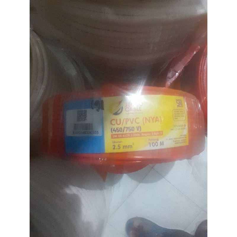 kabel NYA 2,5 mm JEMBO / Kabel tunggal NYA 2.5 mm jembo