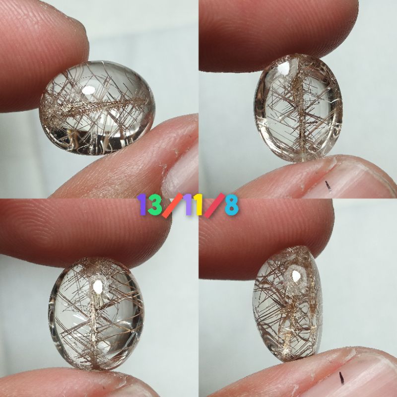 kecubung rambut antik