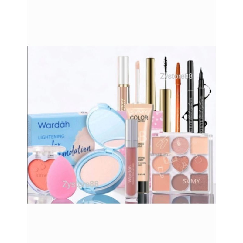 PAKET KOSMETIK WARDAH 10 IN 1