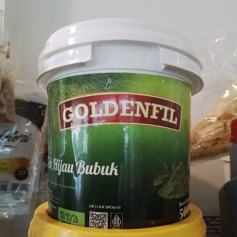

Goldenfill Macha Teh Hijau Bubuk 50gr