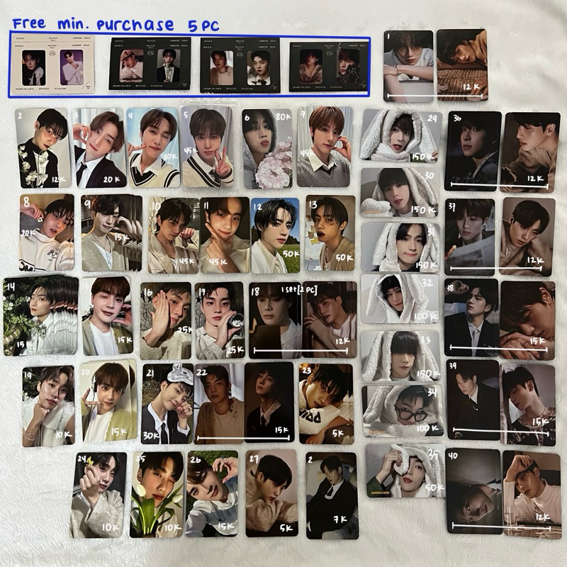The Boyz Photocard // TBZ PC NECTAR PHANTASY ALBUM BENE PUPPY PEEK A BOO MINREC MINIRECORD PLATFORM 