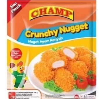 

champ crunchy nugget 225gr