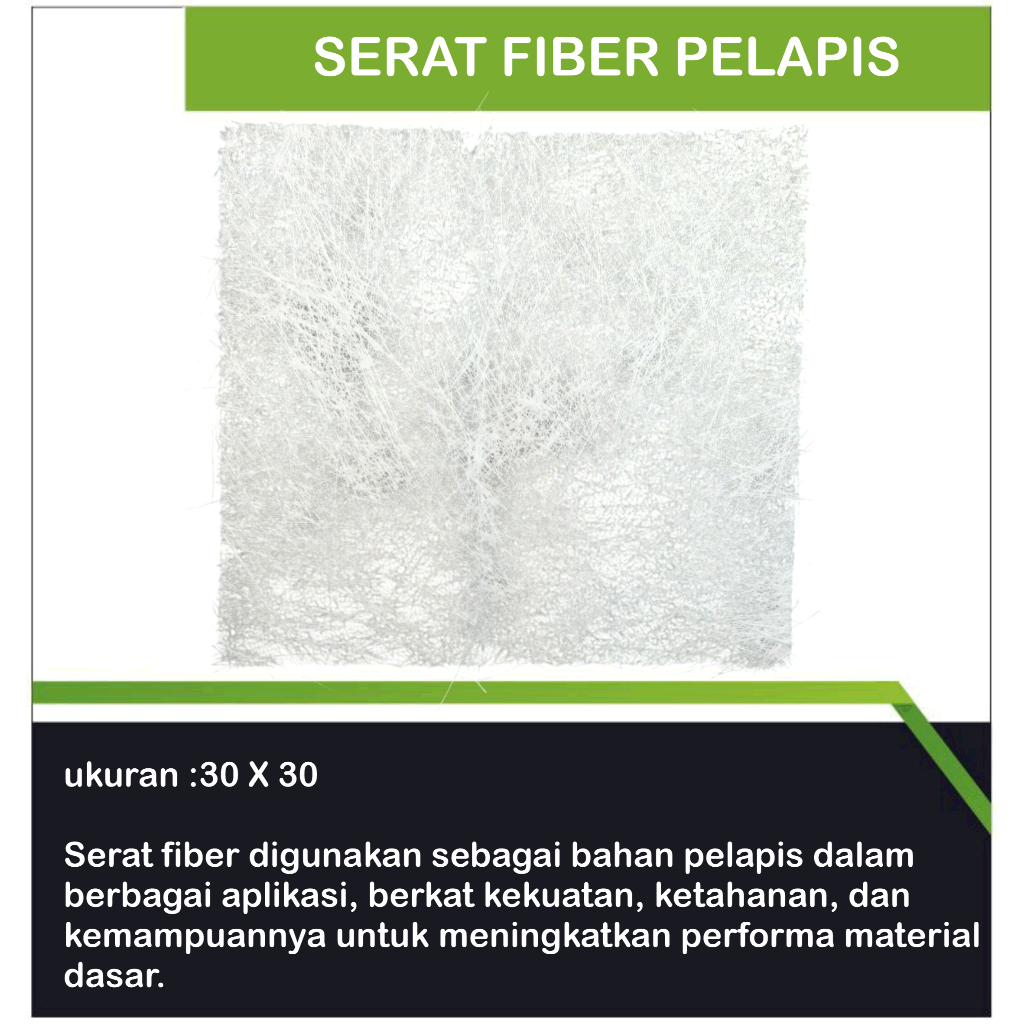 SERAT FIBER PELAPIS/SERAT PELAPIS /SERAT FIBER ATAP