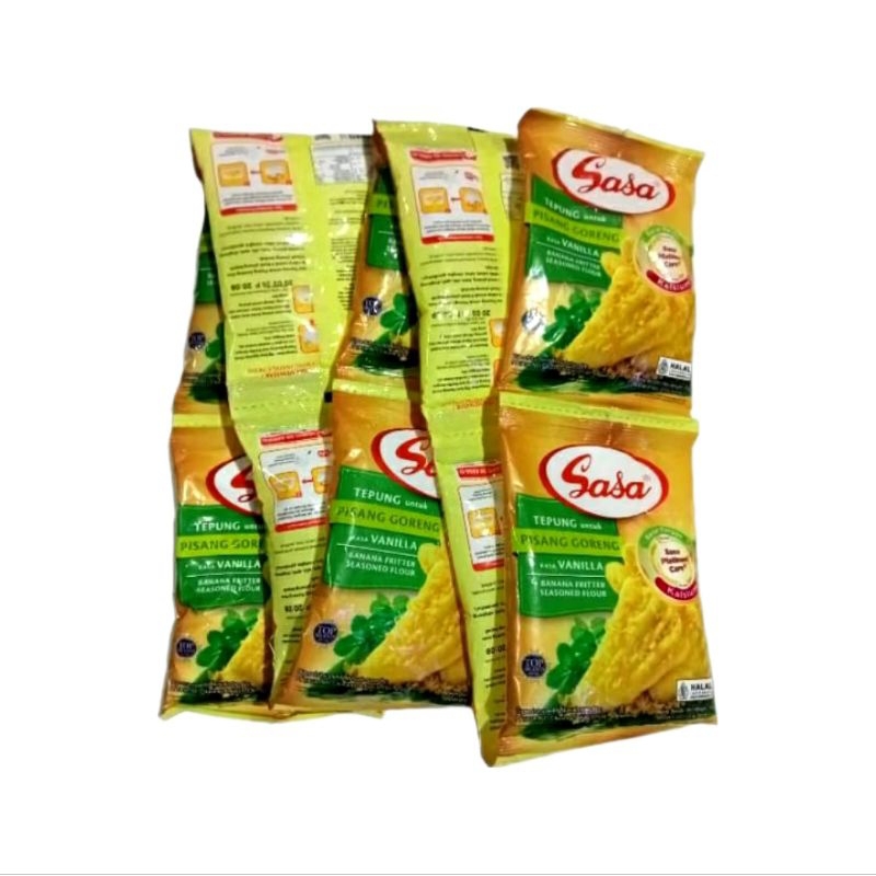 

Sasa Tepung Pisang Goreng Vanilla (1 pack/10 sachet)