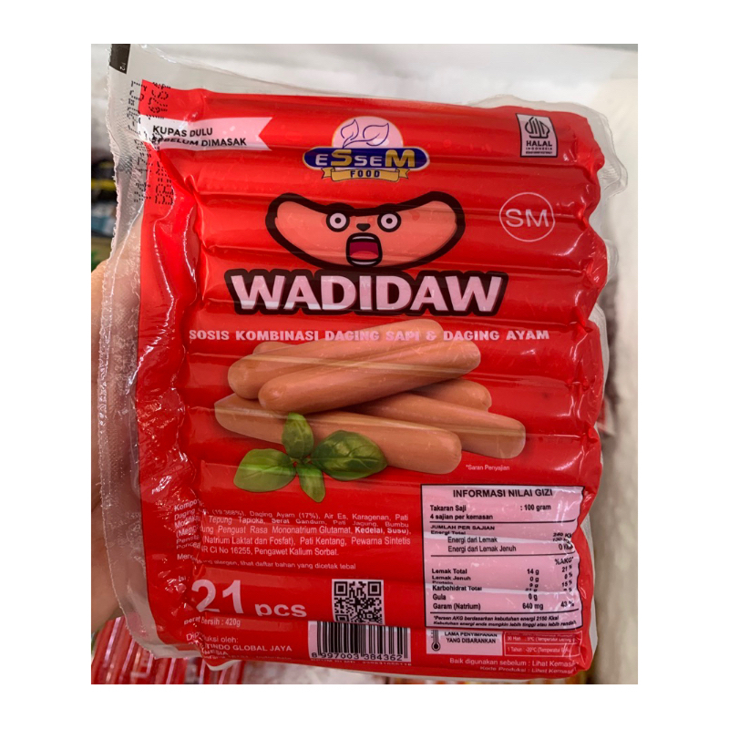 

SOSIS WADIDAW-SOSIS-PRAKTIS-FROZEN FOOD-KULINER-MAKANAN BEKU