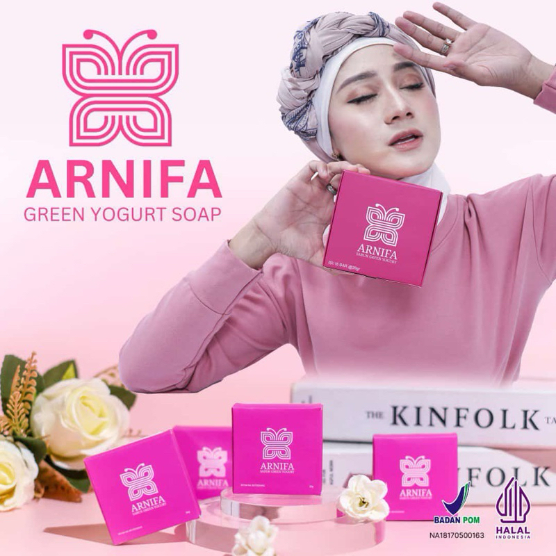 Arnifa soap Nyrtea | Sabun Herbal | Sabun Gatal | Sabun Glowing | Sabun Pencerah Halal BPOM
