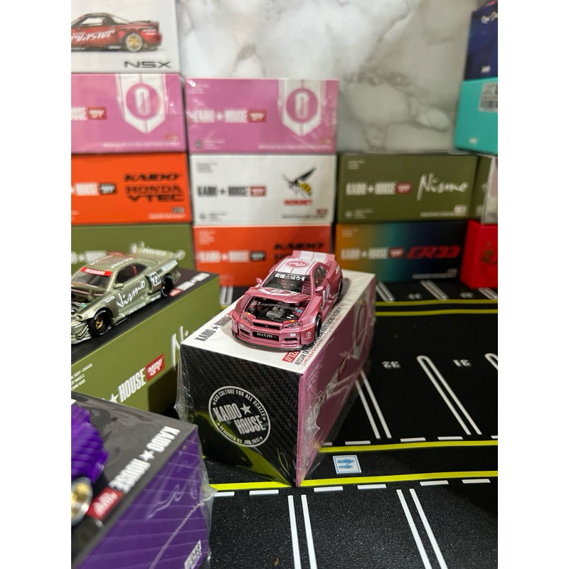 R34 Kaido house Pink