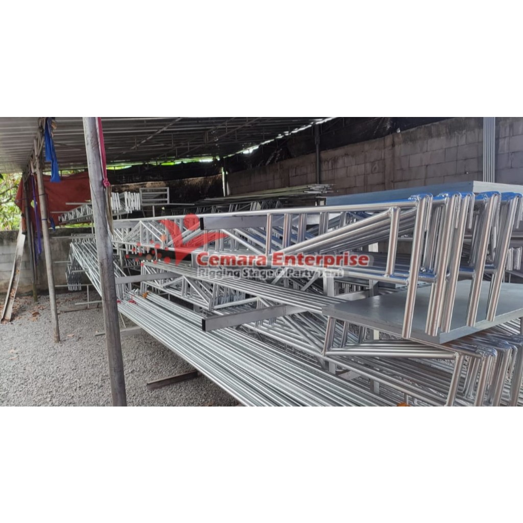 TENDA PESTA UKURAN 4M X 8M PAKET LENGKAP