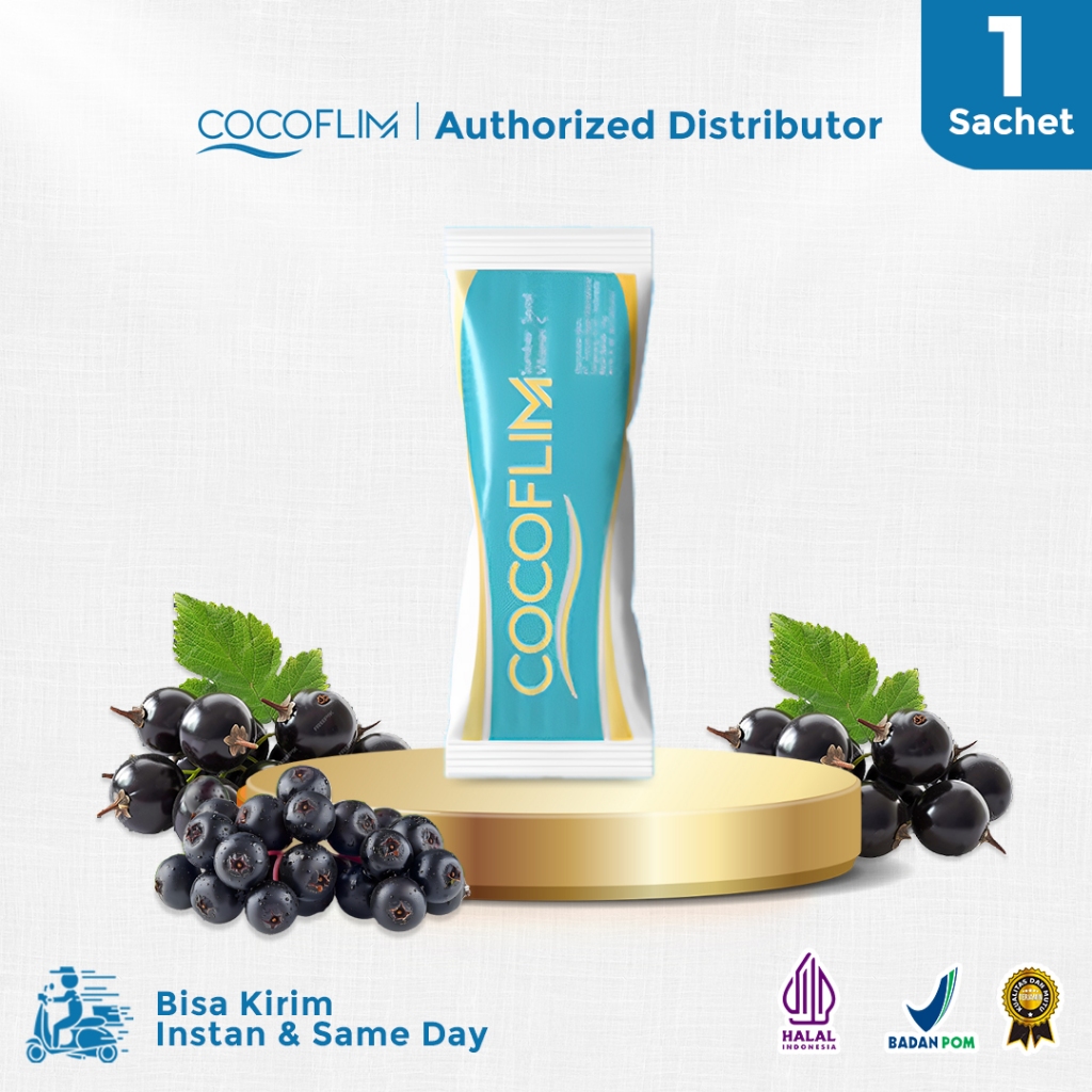 

Cocoflim Fiber Minuman Kesehatan Detox & Diet isi 1 Sachet - Aman Halal - Official Store