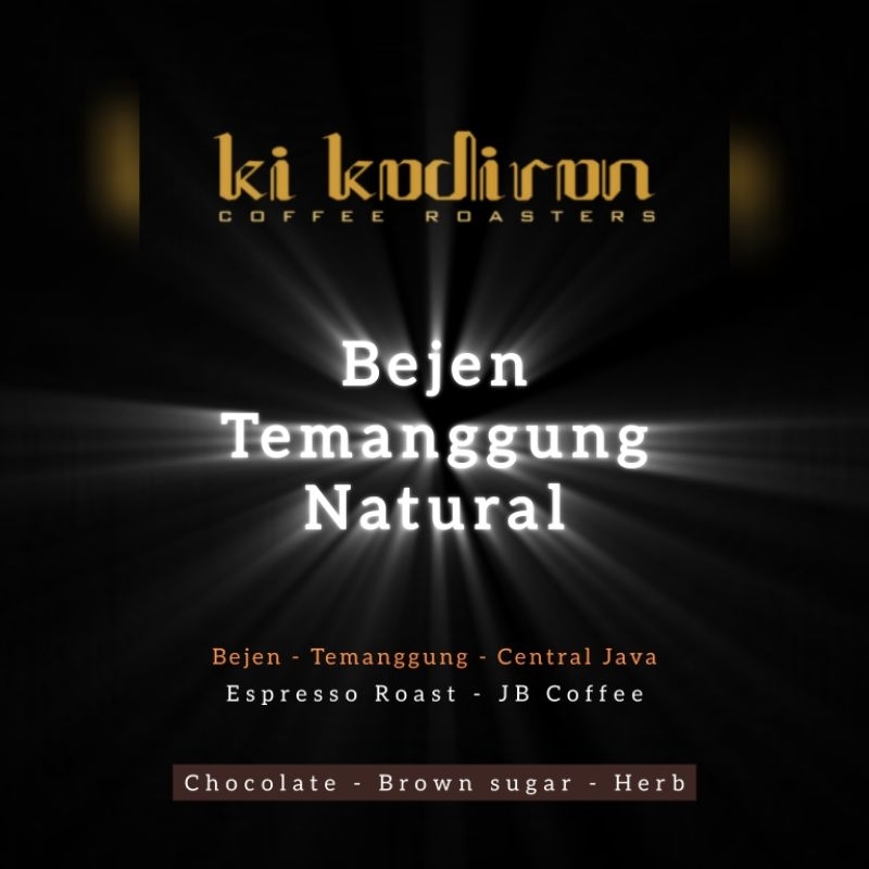 

Kopi Robusta Bejen Natural Medium Roast 1 kg