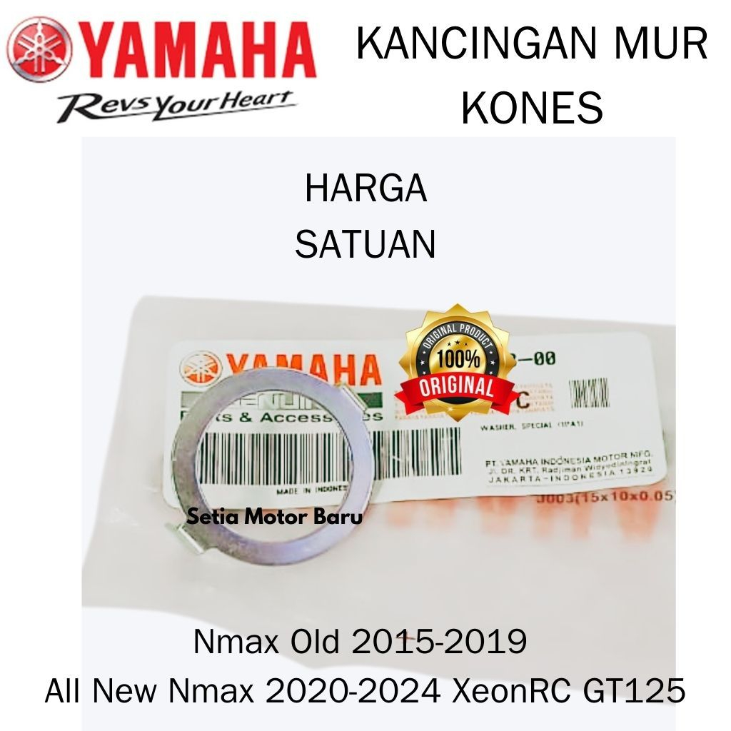 Kancing Kancingan Mur Kones Komstir All New Nmax Old Xeon RC GT 125cc Ori Asli Yamaha