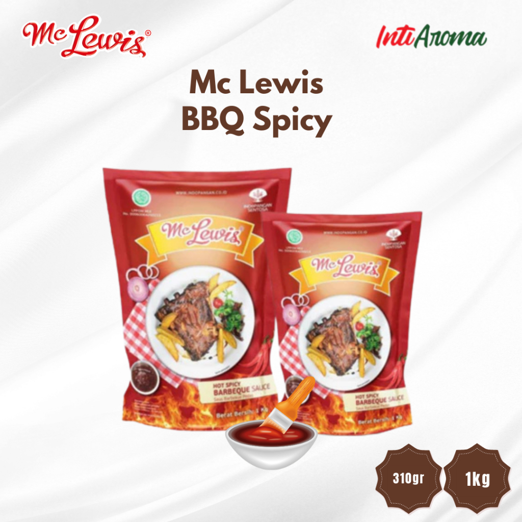 

Mc lewis saus barbeque pedas