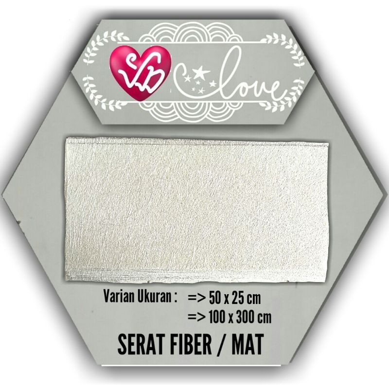 

(50 Lembar Tanpa Plastik) Serat / Serabut / MAT Aquaproof No drop