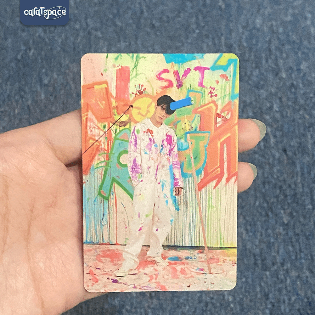 Photocard Official PC SEVENTEEN Mingyu Face The Sun