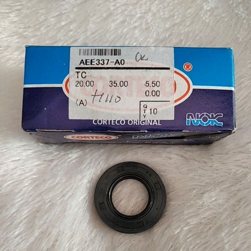 seal sil as gear gir depan crypton vega jupiter vega zr jupiter 20x35x5.5 ori NOK CORTECO