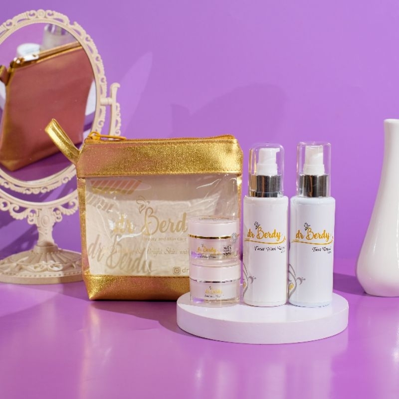 dr. Berdy - Paket Premium Flek Hitam BPOM // Cream Penghilang Flek // BEST SELLER