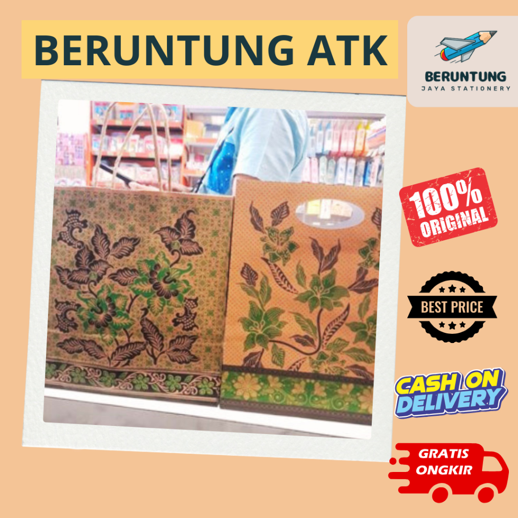 

Paper Bag Batik Size M-L