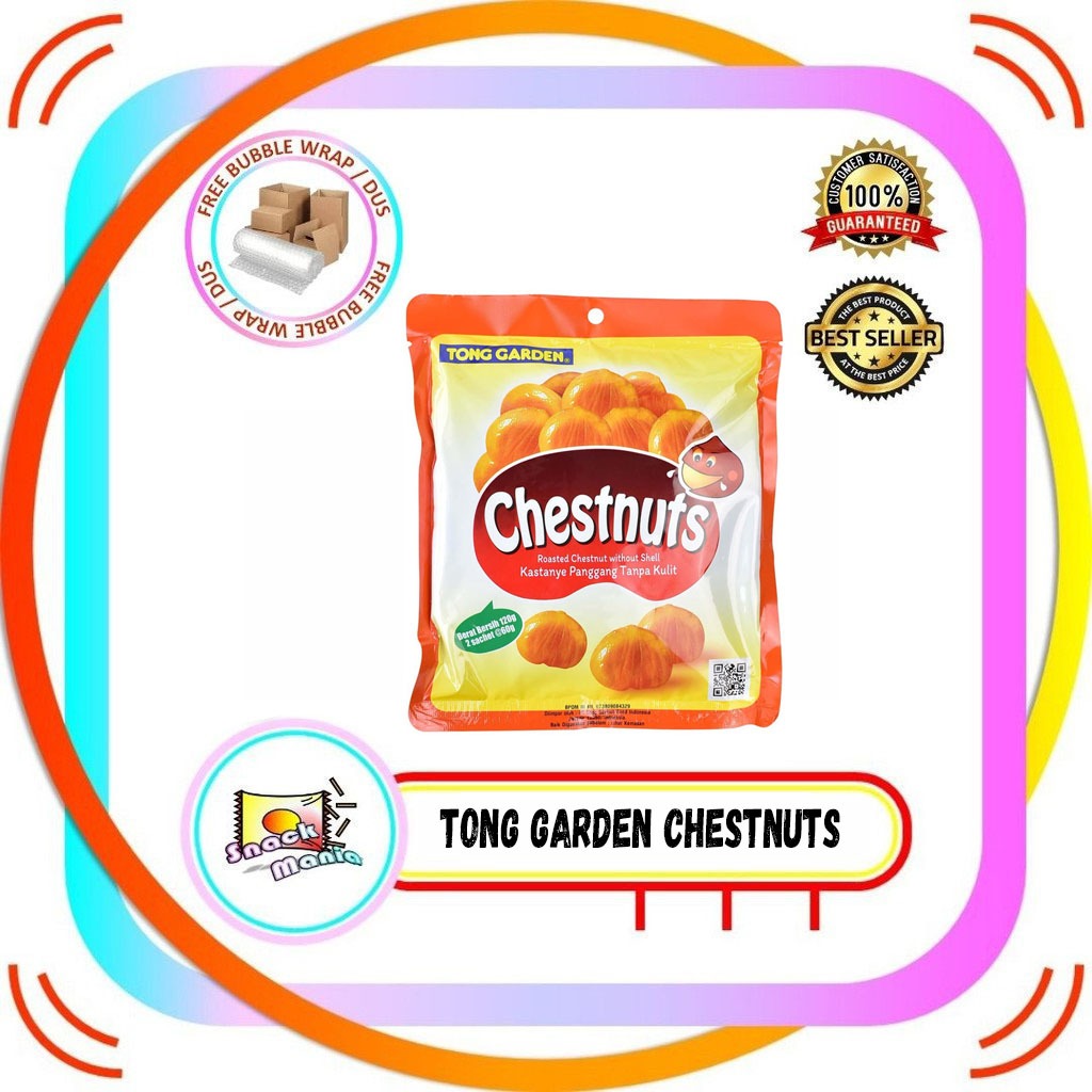 

Tong Garden Roasted Chestnuts 120 gr Kacang Kastanye Panggang
