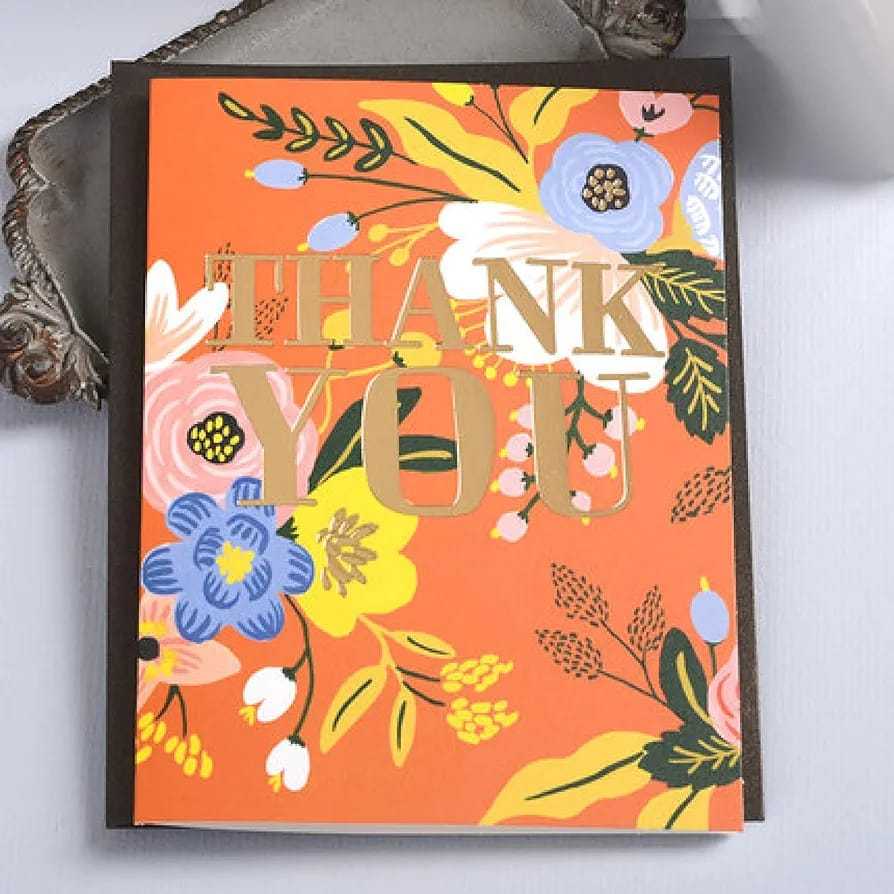 

Greeting Card Happy Birthday & Thank You Card