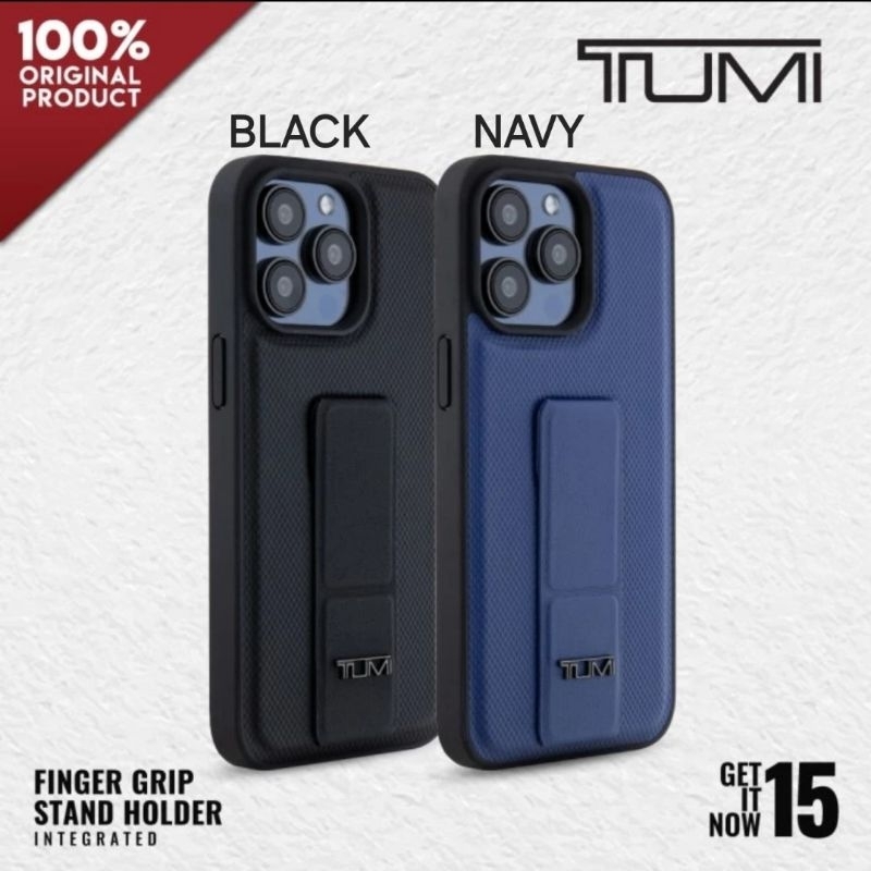 Casing Iphone 15 Pro Max - TUMI Ballistic Grip Emboss - Original