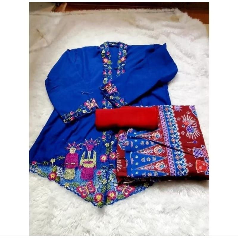 setelan kebaya encim anak//encim anak betawi //kebaya anak SD