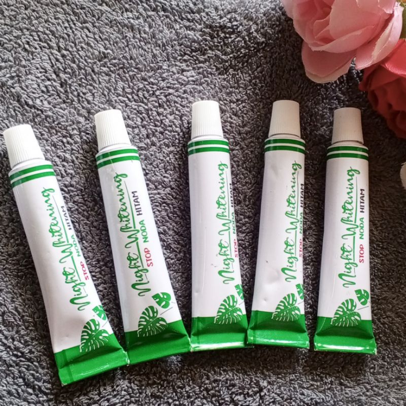 10 PCS SALEP WHITENING NIGHT LIZ/SALEP FLEK MEMBANDEL