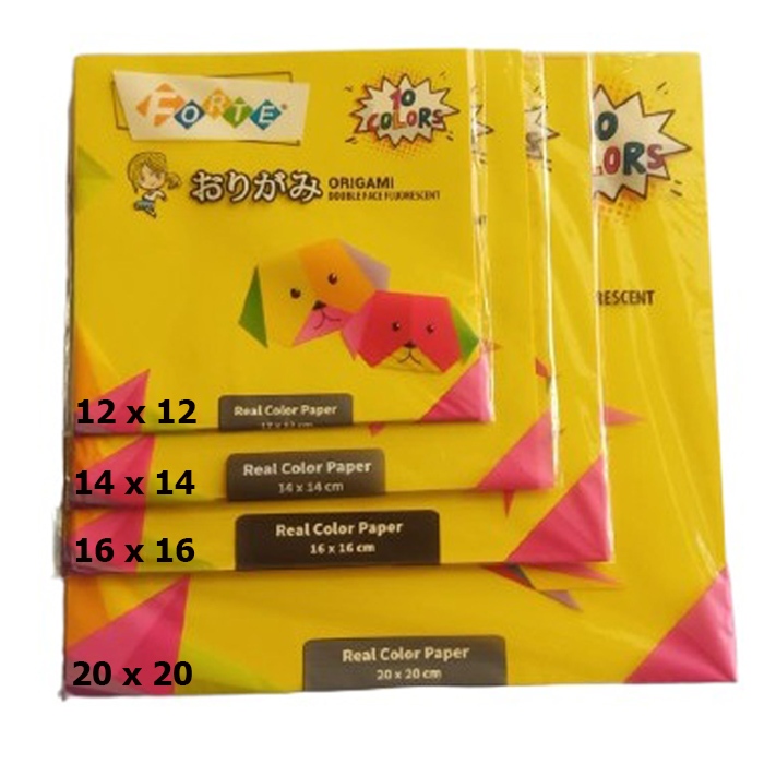 

Kertas Origami Forte/ Kertas Warna/ Kertas Lipat/ Kertas Prakarya