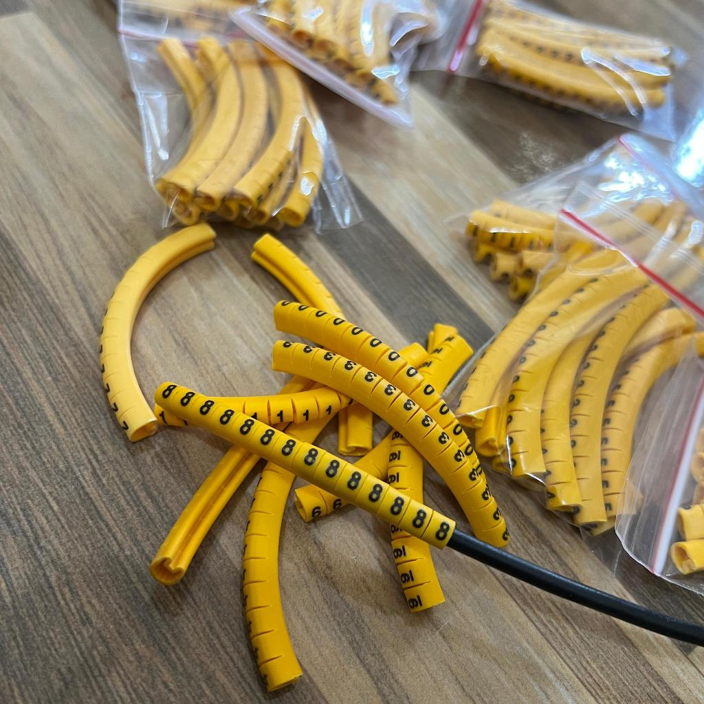 Penanda Nomer Kabel MIC - Cable Marker - Nomer Kabel Snake - Kabel Marker