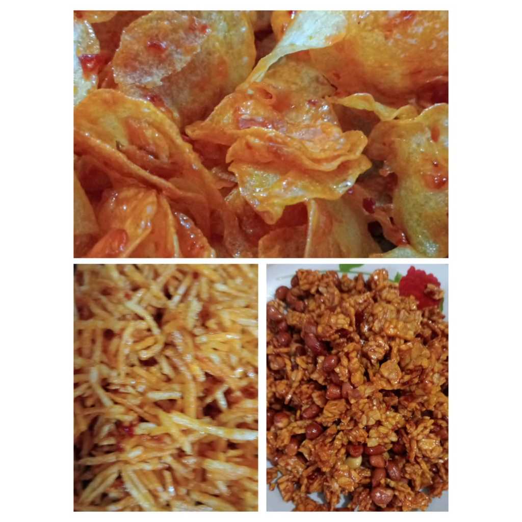 

Made by Order - Kentang Mustofa, Kentang Balado, Kering Tempe 250gr Homemade