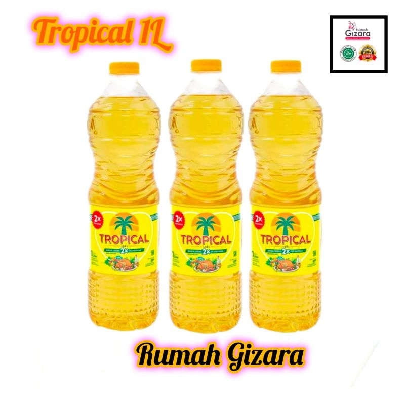 

TROPICAL MINYAK GORENG 1 LITER KEMASAN BOTOL