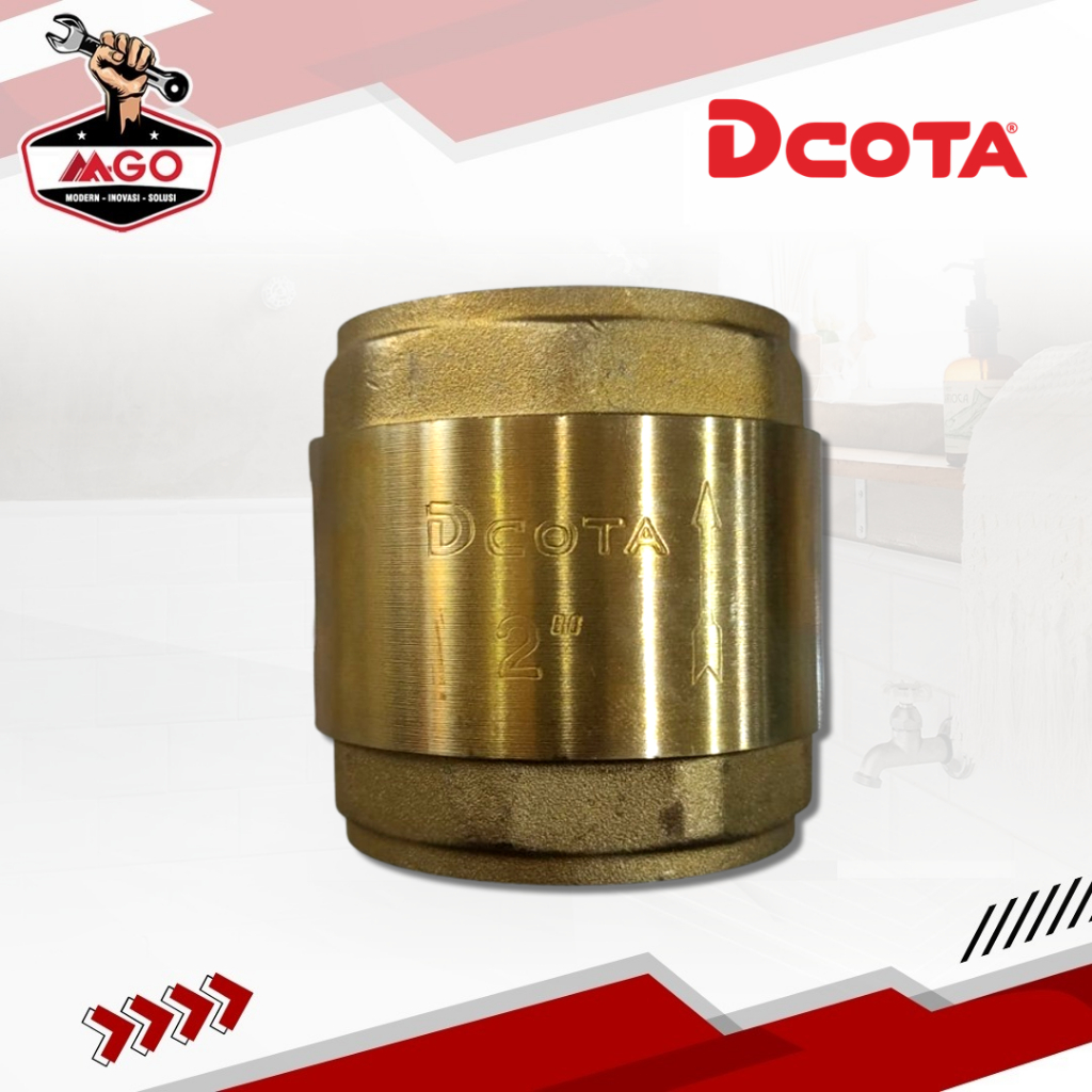 Tusen Klep / Klep Pompa Air / Tusen Klep Kuningan 2" Inch DCOTA