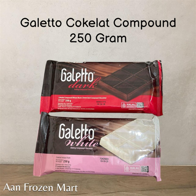 

GALETTO COKELAT COMPOUND 250g