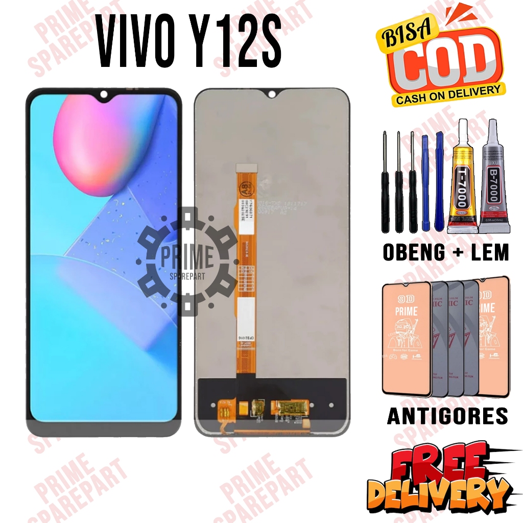 Lcd Touchscreen VIVO Y12S Original Lcd VIVO Y12S Fullset