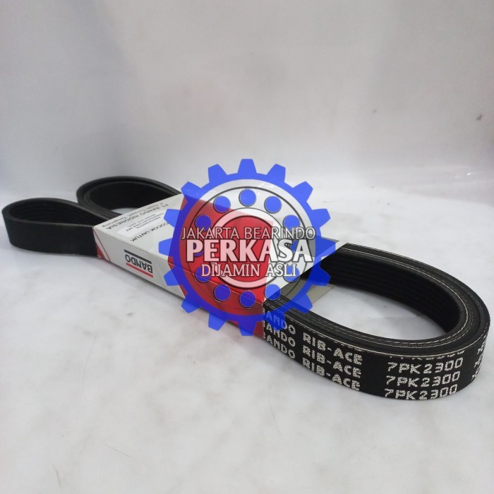 7PK 2300 TALI KIPAS FANBELT V FAN BELT 7PK2300 / 7 PK 2300 BANDO JEPANG ASLI