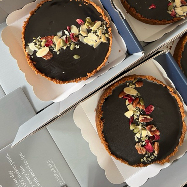

frangipane / pie choco almond