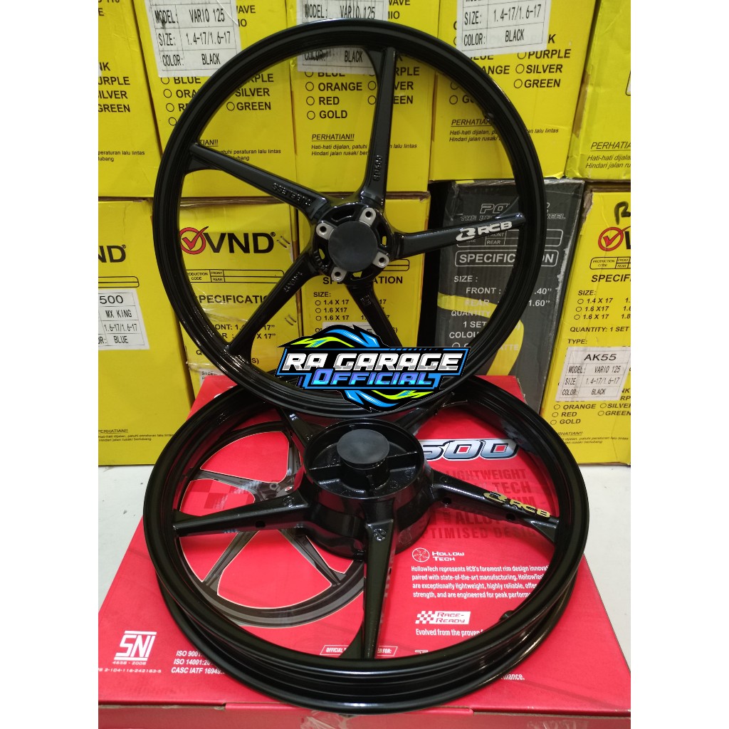 VELG RCB RACING BOY SP500 PNP RX KING JUPITER VEGA MX OLD FIZR FORCE1 MX KING VIXION NEW VIXION OLD