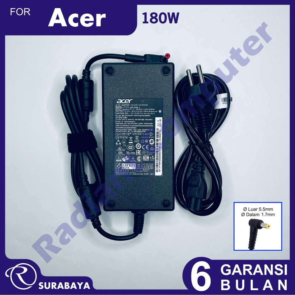 Adaptor Charger Acer Nitro AN715-15 AN715-51 AN715-52 Nitro VN7-793G VN7-793G