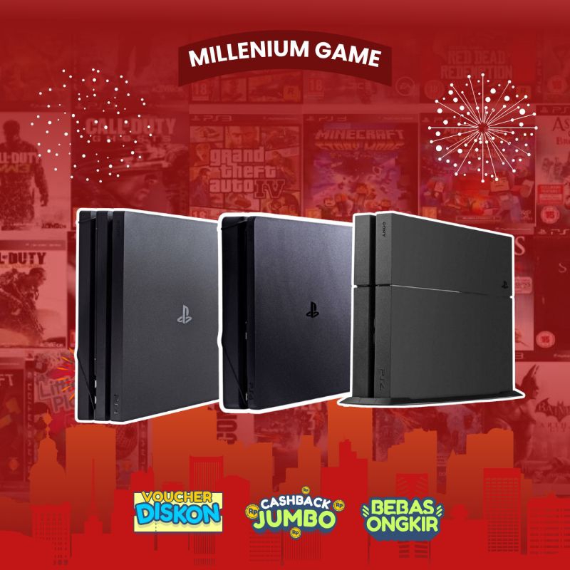 PLAYSTATION 4 FAT/SLIM/PRO ORIGINAL HEN  500GB/1TB