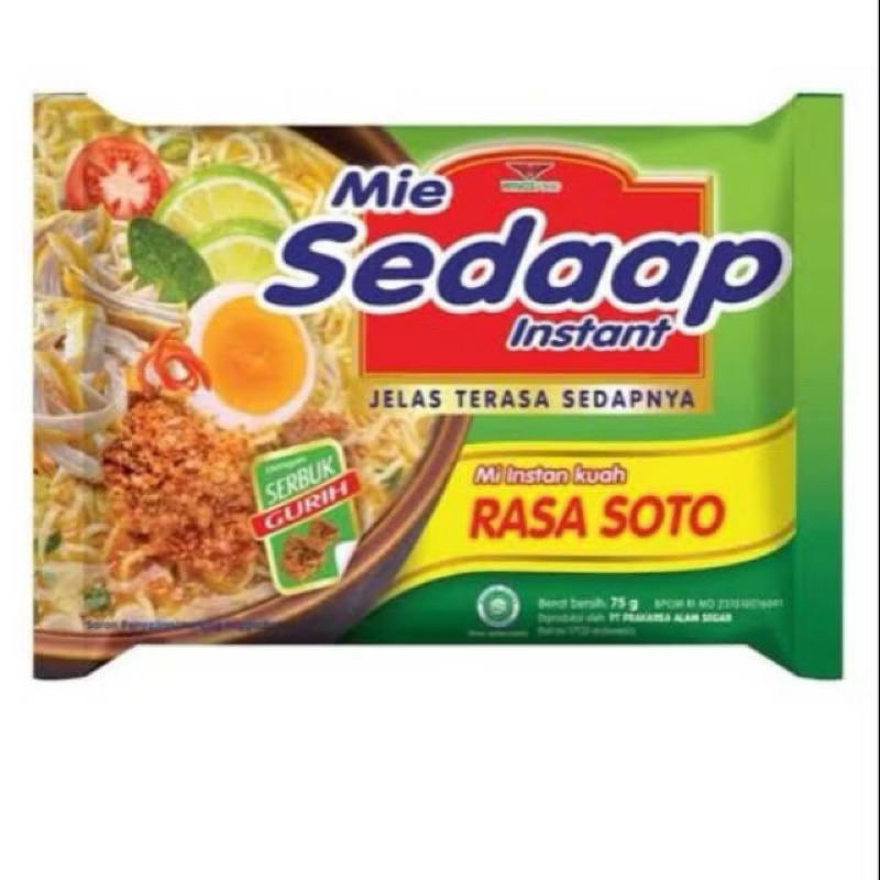 

Mie Sedap Soto Mie Instant Rasa Soto Ayam