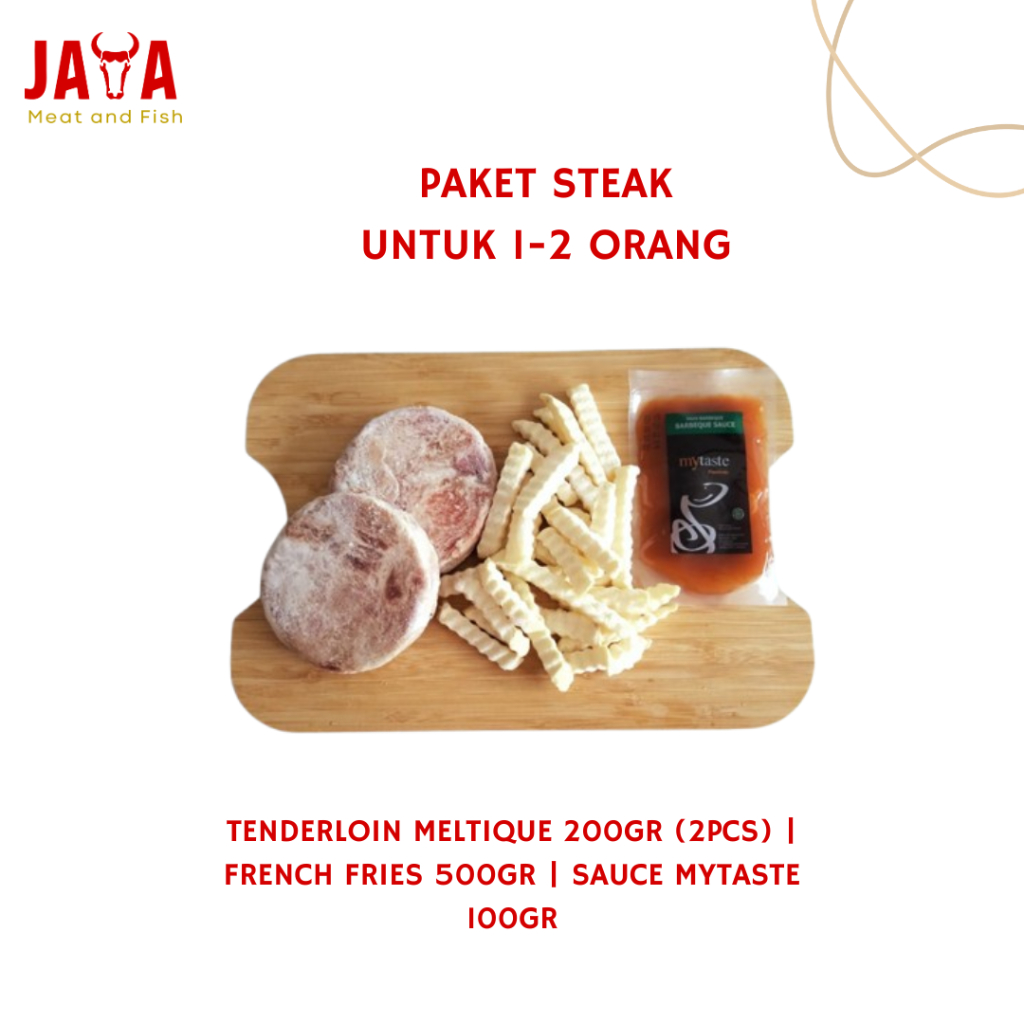 

Paket Hemat Steak Tenderloin Meltique Untuk 1-2 Orang