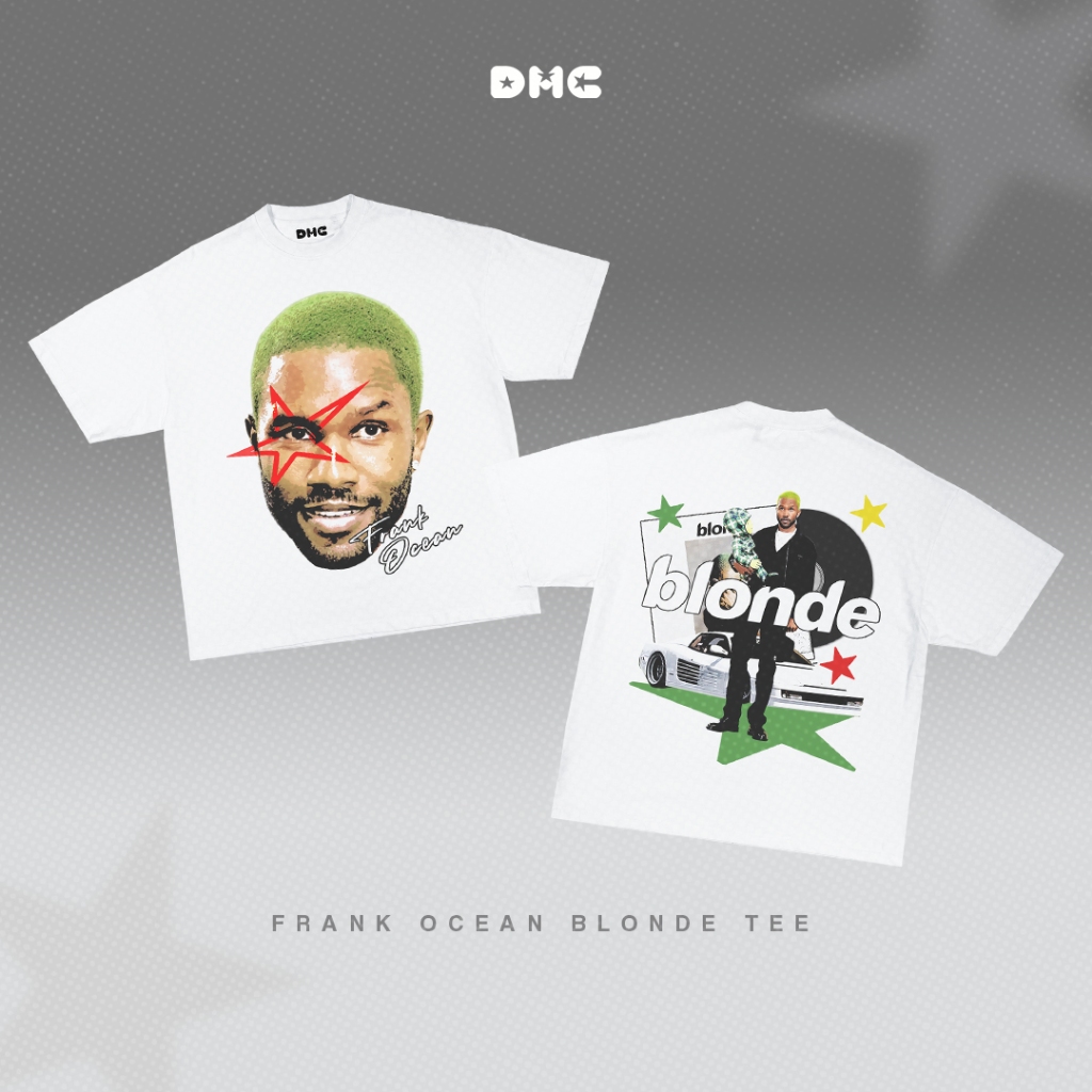 DMC Frank Ocean Blonde Music Oversized T-Shirt