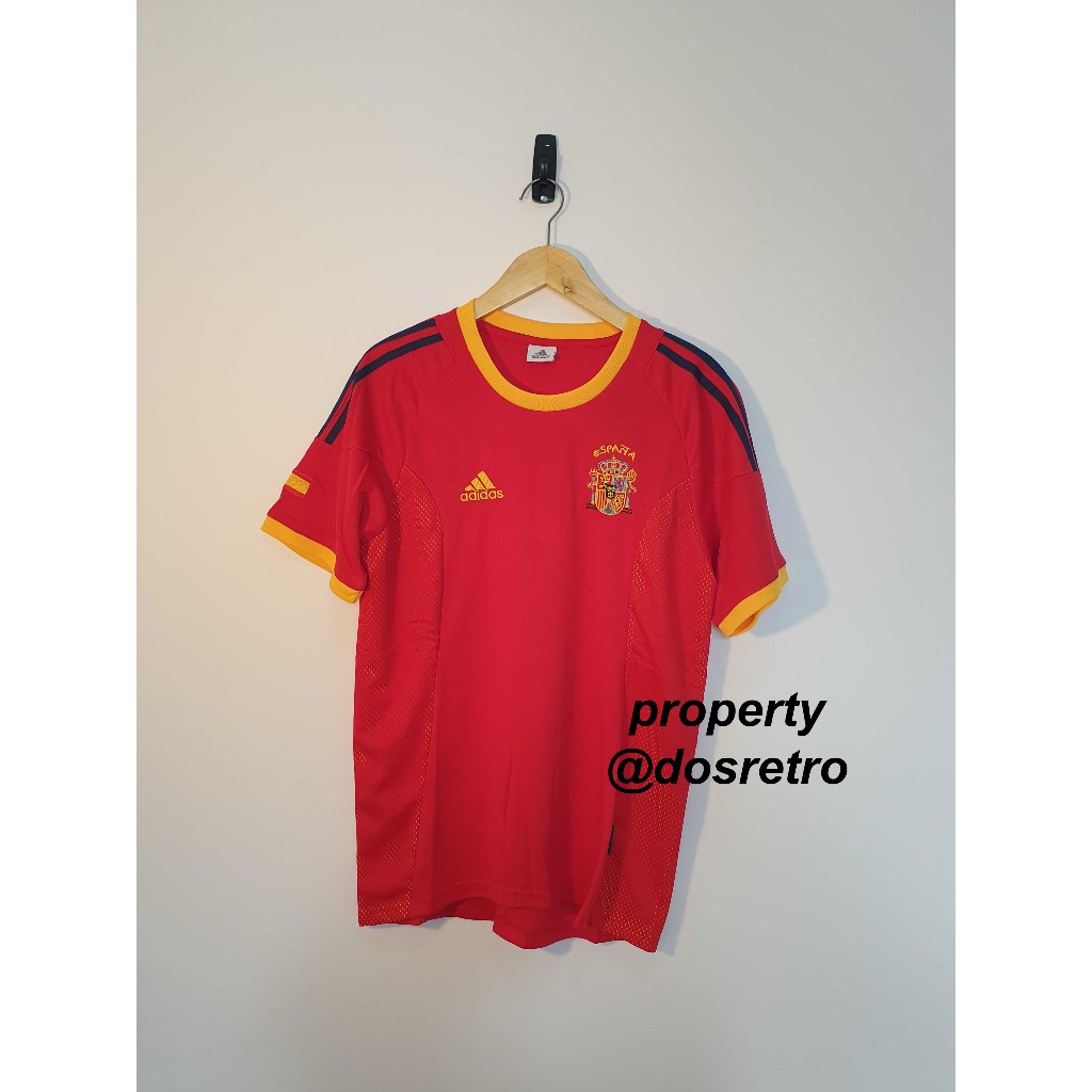 Jersey Retro Rare Spain Spanyol Home 2002 RAUL