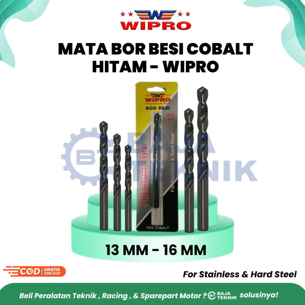 (13-16MM) WIPRO MATA BOR BESI PREMIUM 5% COBALT M35