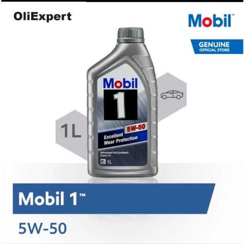 Oli Mobil1 5w-50 Excellent Wear Protection