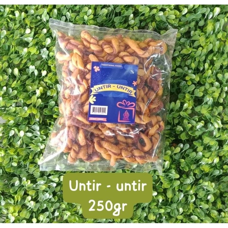 

SNACK ENACK - UNTIR UNTIR 250GR cemilan murah jajan enak